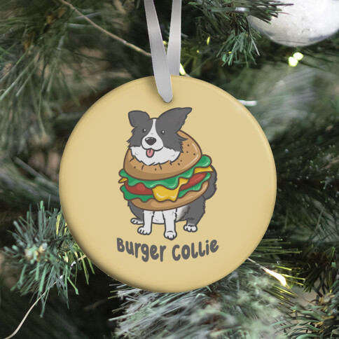 Burger Collie Ornament