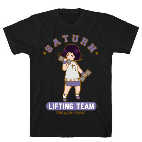 Saturn Lifting Team Parody T-Shirt