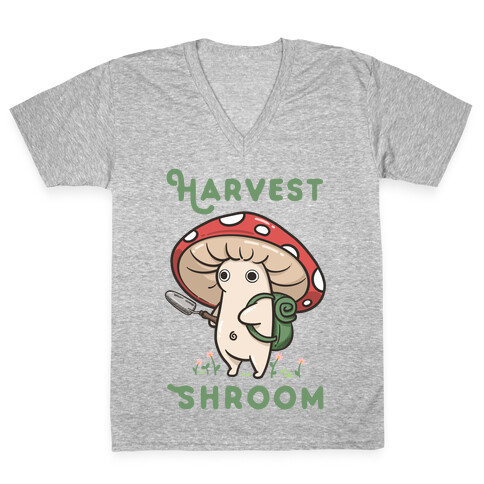 Harvest Shroom V-Neck Tee Shirt
