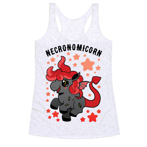 Necronomicorn Racerback Tank Top