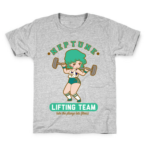 Neptune Lifting Team Parody Kids T-Shirt