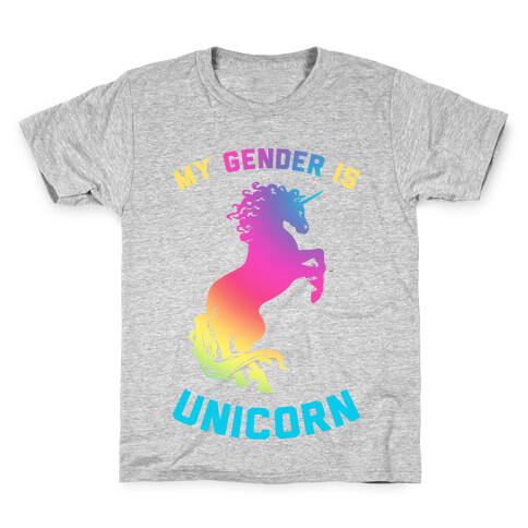 My Gender Is Unicorn Kids T-Shirt