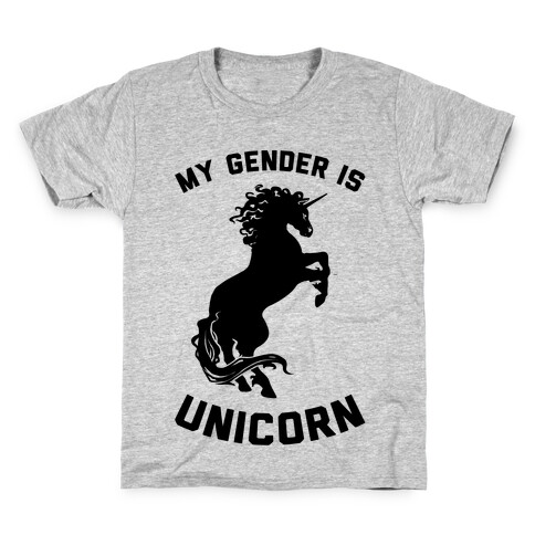 My Gender Is Unicorn Kids T-Shirt