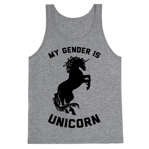 My Gender Is Unicorn Tank Top