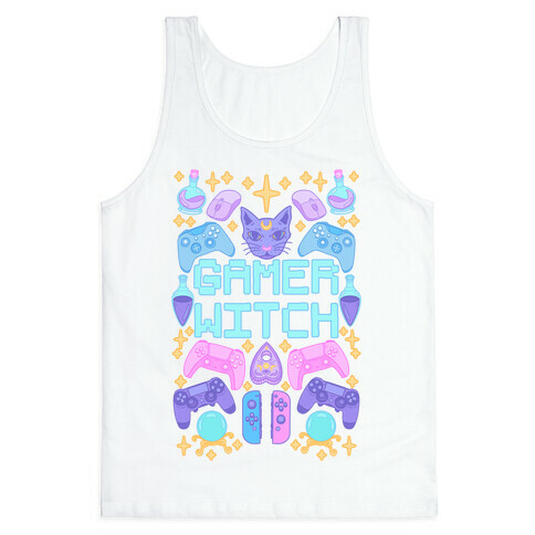 Gamer Witch Tank Top