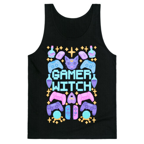 Gamer Witch Tank Top