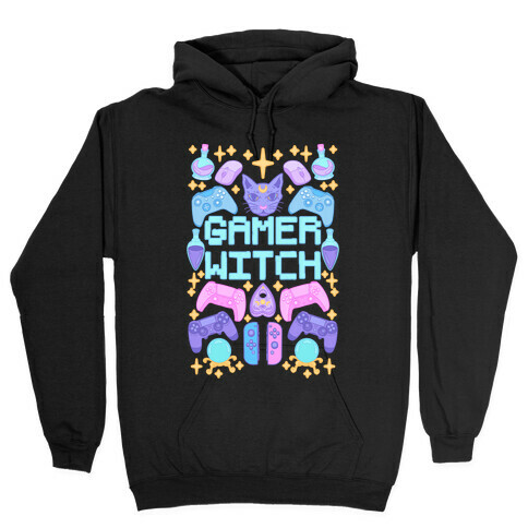 Gamer Witch Hooded Sweatshirt