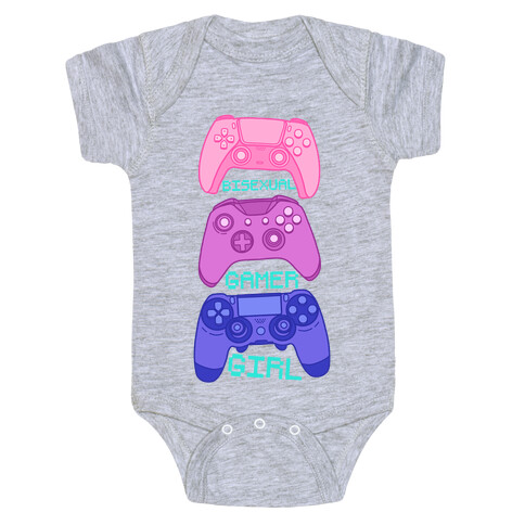 Bisexual Gamer Girl Baby One-Piece