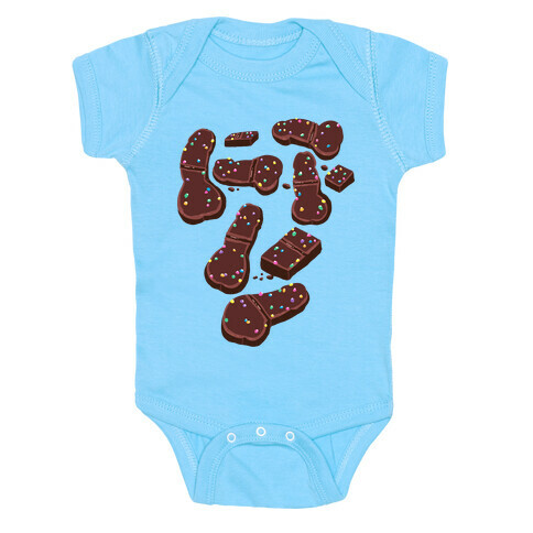 Space Brownie Peens Baby One-Piece