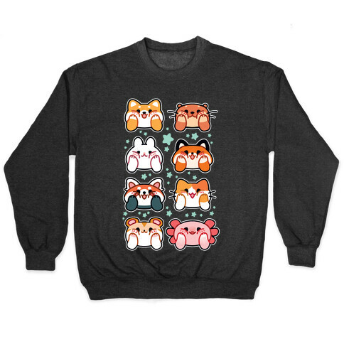 Kawaii Squishy Face Animals Pullover