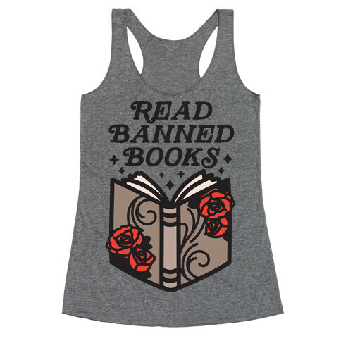 Read Banned Books Racerback Tank Top