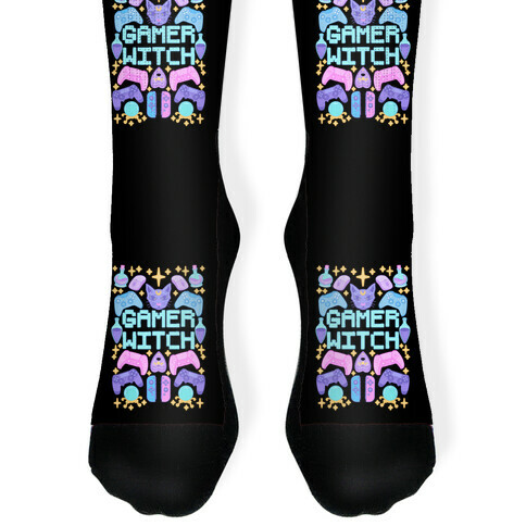 Gamer Witch Sock