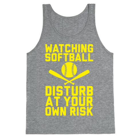 Watching Softball Tank Top