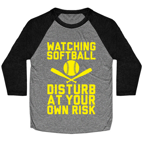 Watching Softball Baseball Tee