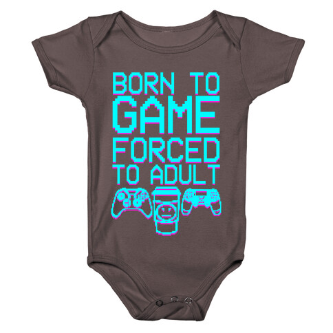 Born To Game, Forced to Adult Baby One-Piece