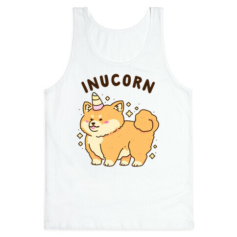 Inucorn (Kawaii Shiba Inu Unicorn) Tank Top