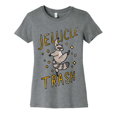 Jellicle Trash Raccoon Womens T-Shirt