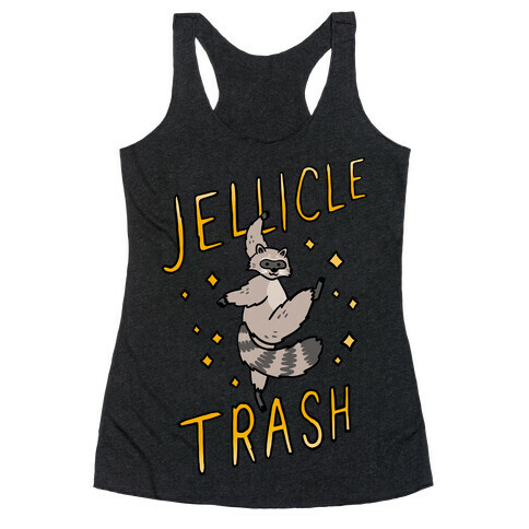 Jellicle Trash Raccoon Racerback Tank Top