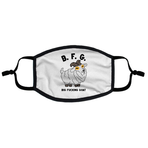 B.F.G. (Big F***ing Goat) Flat Face Mask