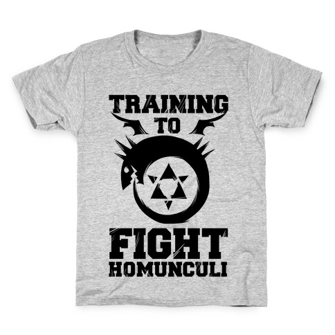 Training to Fight Homunculi Kids T-Shirt
