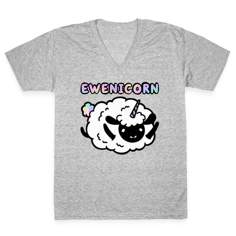 Ewenicorn V-Neck Tee Shirt