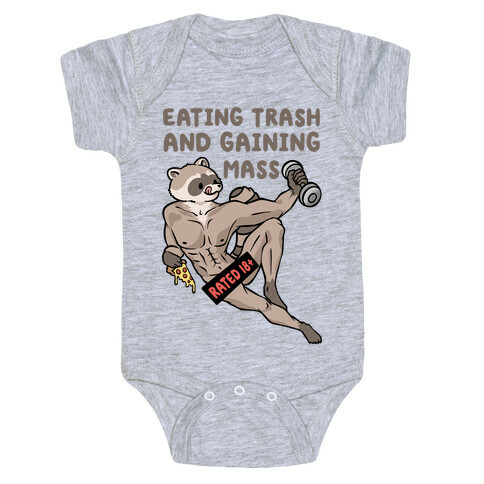Eating Trash and Gaining Mass Baby One-Piece