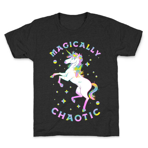 Magically Chaotic Unicorn Kids T-Shirt