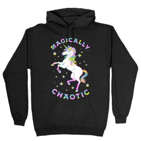 Magically Chaotic Unicorn Hooded Sweatshirt