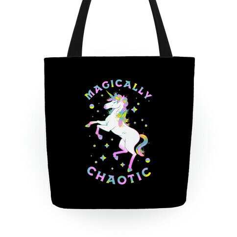 Magically Chaotic Unicorn Tote