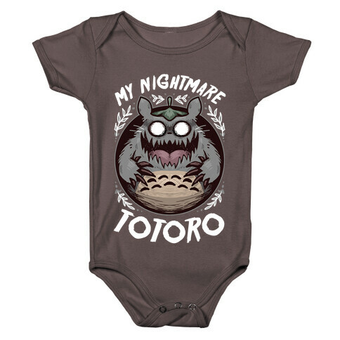 My Nightmare Totoro Baby One-Piece
