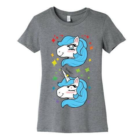 Switchblade Unicorn Womens T-Shirt