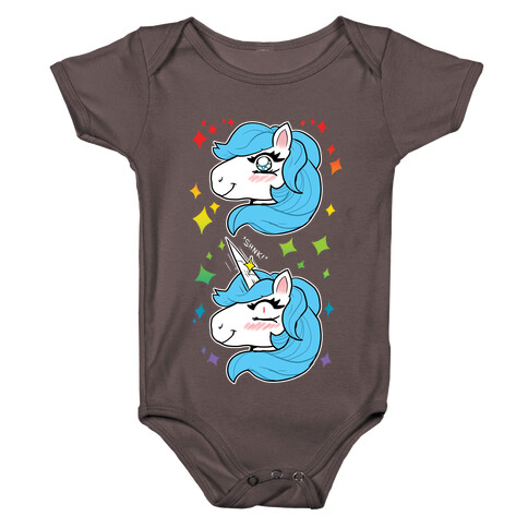 Switchblade Unicorn Baby One-Piece