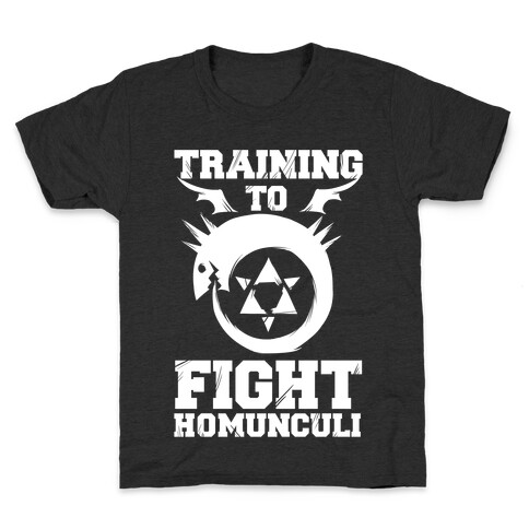Training to Fight Homunculi Kids T-Shirt