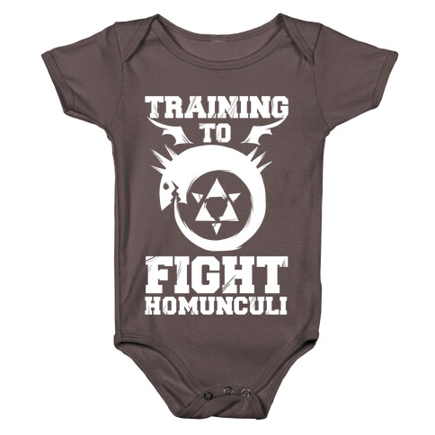 Training to Fight Homunculi Baby One-Piece