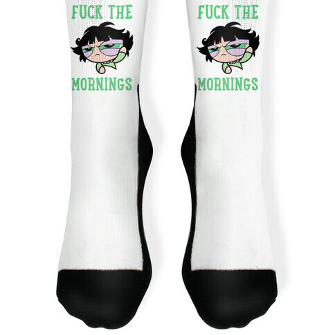 F*** The Mornings Sock