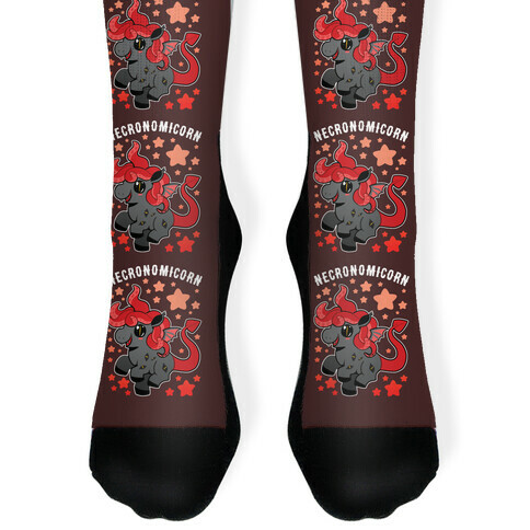 Necronomicorn Sock