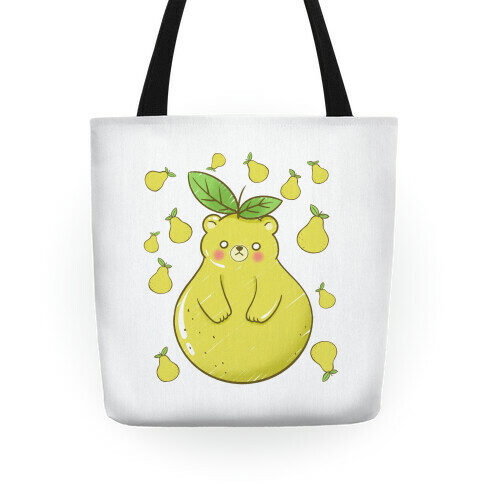 Pear Bear Tote