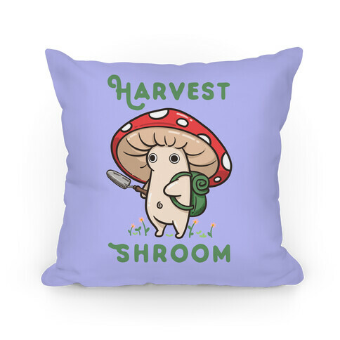 Harvest Shroom (purple) Pillow