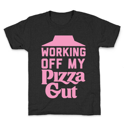 Working Off My Pizza Gut Kids T-Shirt