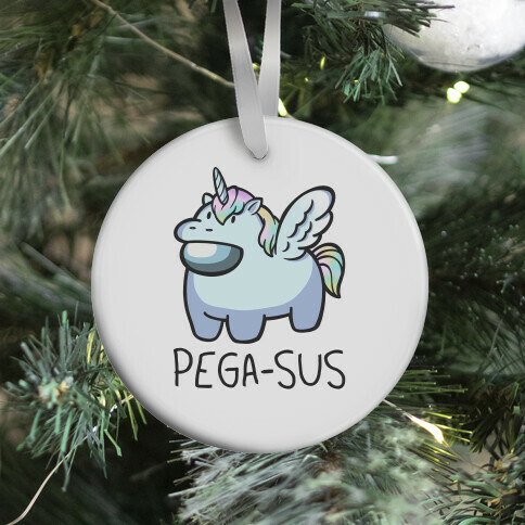 Pega-sus Parody Ornament