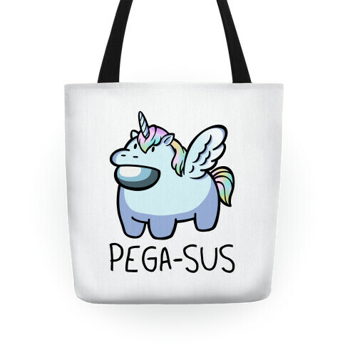 Pega-sus Parody Tote