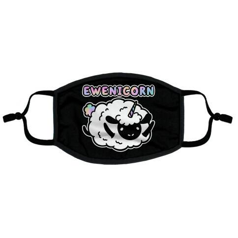 Ewenicorn Flat Face Mask