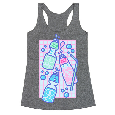 NSFW Pastel Penis Soda Bottles Racerback Tank Top