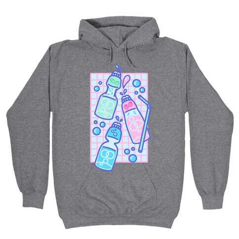 NSFW Pastel Penis Soda Bottles Hooded Sweatshirt