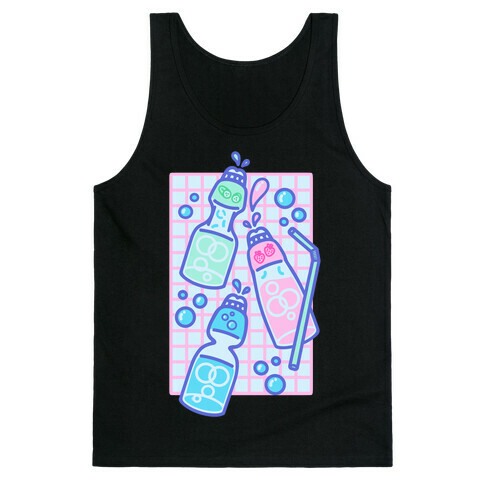 NSFW Pastel Penis Soda Bottles Tank Top