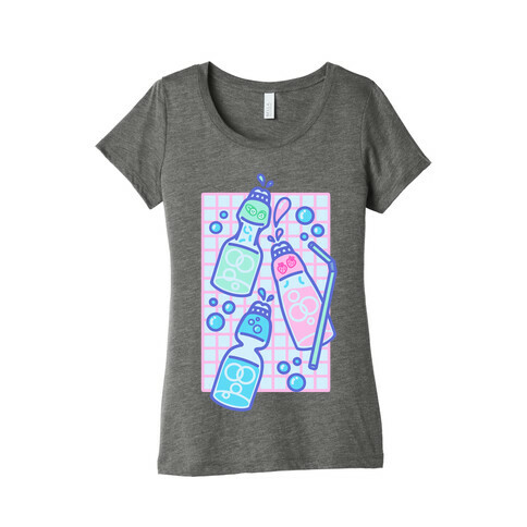 NSFW Pastel Penis Soda Bottles Womens T-Shirt