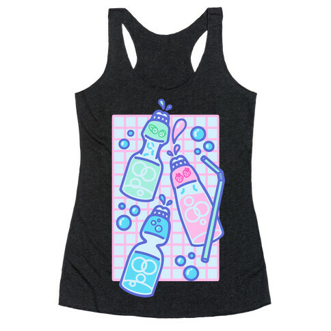 NSFW Pastel Penis Soda Bottles Racerback Tank Top