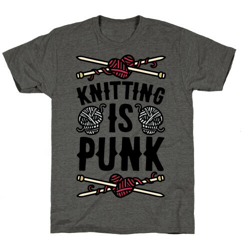 Knitting Is Punk T-Shirt