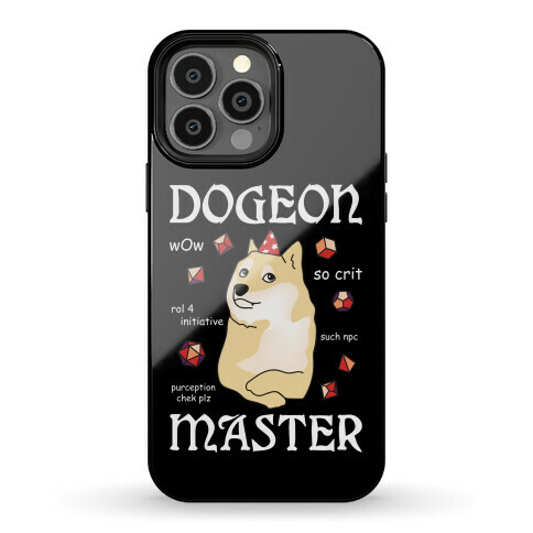 Dogeon Master Doge DM Phone Case