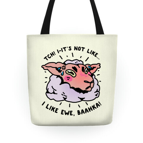 Tsundere Sheep Tote